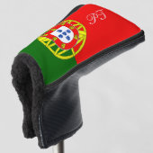 Afdekking van golfafdeksels onder Portugese vlag Golfheadcover (3/4 voorkant)