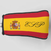 Afdekking van golfafvallen, monogrammen, van de Sp Golfheadcover (Voorkant)