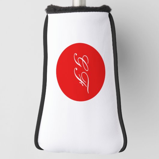 Afdekking van golfafvallen onder de Japanse vlag Golfheadcover (Draai 90)