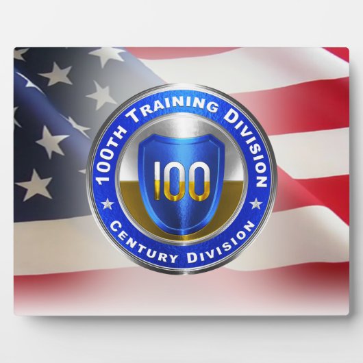 Afdeling 100e Opleiding Fotoplaat (Voorkant)