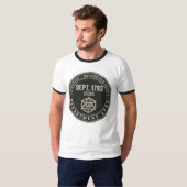 Afdeling 1793 Ringer T-shirt (Voorkant volledig)