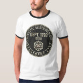 Afdeling 1793 Ringer T-shirt (Voorkant)