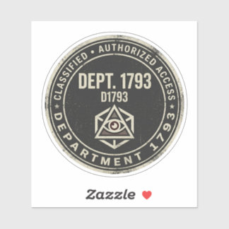 Afdeling 1793 Vinyl Sticker