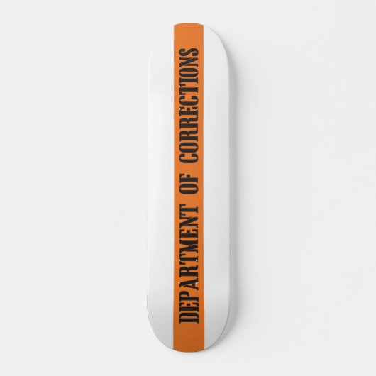 Afdeling Correcties Skateboard (Voorkant)