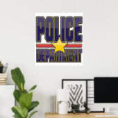 Afdeling Gloss Police Poster (Thuiskantoor)