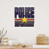 Afdeling Gloss Police Poster (Keuken)