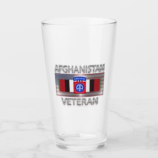 Afdeling Luchtvaart Afghanistan Veteraan Glas (Voorkant)