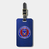 Afdeling Luchtvaart Bagagelabel (Voorkant verticaal)