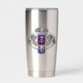 Afdeling Luchtvaart Geïsoleerde Drinkbeker (Voorkant)