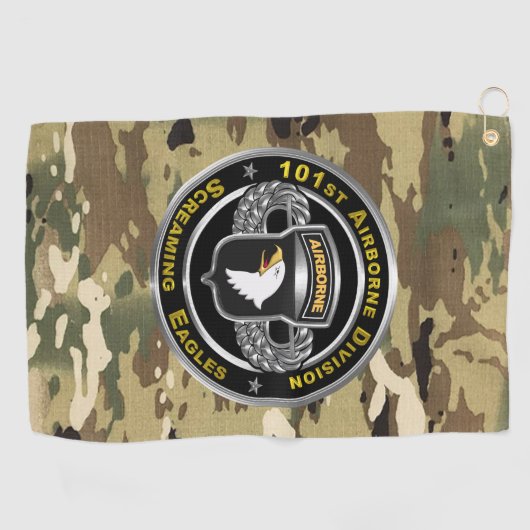 Afdeling Luchtvaart Golfhanddoek (Horizontaal)