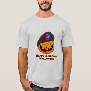 Afdeling Luchtvaart - Happy Airborne Halloween T-shirt