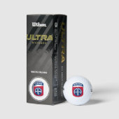 Afdeling Luchtvaart Insignia Militaire Veteraan Golfballen (Verpakking)
