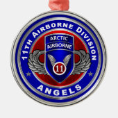 Afdeling Luchtvaart Metalen Ornament (Voorkant)