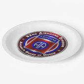 Afdeling Luchtvaart Papieren Bordje (Gekanteld)