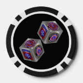 Afdeling Luchtvaart Poker Chips (Achterkant)