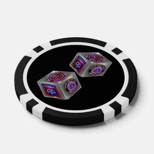 Afdeling Luchtvaart Poker Chips (Enkel)