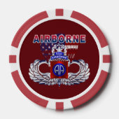 Afdeling Luchtvaart Poker Chips (Voorkant)