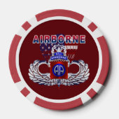 Afdeling Luchtvaart Poker Chips (Achterkant)