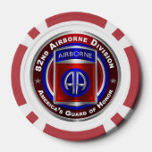 Afdeling Luchtvaart Poker Chips (Achterkant)