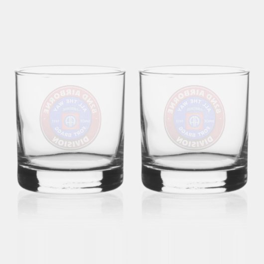 Afdeling Luchtvaart Whisky Glas (Achterkant)