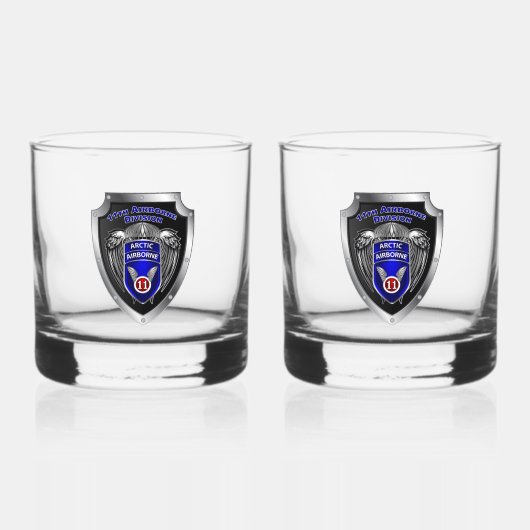 Afdeling Luchtvaart Whisky Glas (Voorkant)