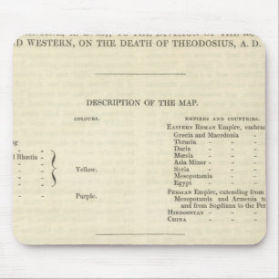 Afdeling van het Romeinse Rijk 395 AD 2 Muismat