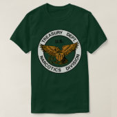 Afdeling verdovende middelen van het Amerikaanse m T-shirt (Design voorkant)