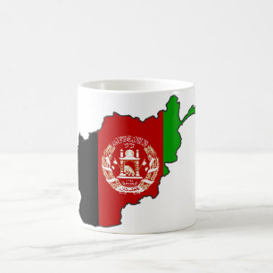 Afdelingskaart voor Afghanistan Koffiemok