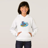 Afdichting als Surfer met Surfboard (Voorkant volledig)