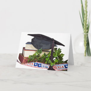 Afdichting van boeken met patriottisch lintje kaart