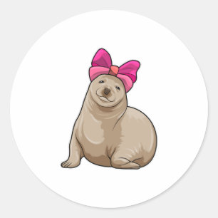 Afdichtingen met lint ronde sticker