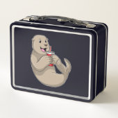 Afdichtingen met Mok met stro (Achterkant)