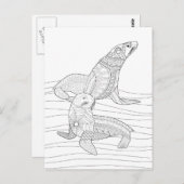 Afdichtingen Volwassenen Briefkaart (Voorkant / Achterkant)