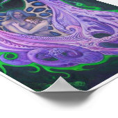 Afdruk "Albtraum" A. S. Koi poster (Hoek)