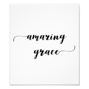 Afdruk 'Amazing Grace'