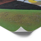 Afdruk "Ananas" Poster (Hoek)