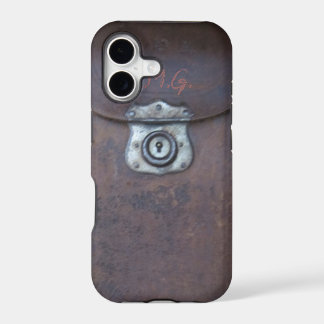 Afdruk Antiek camera hoesje - Aangepaste monogram