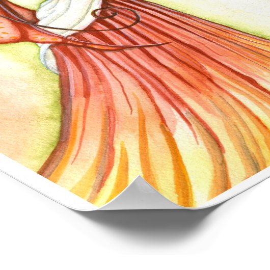 Afdruk "Autumn Bride"-poster Poster (Hoek)