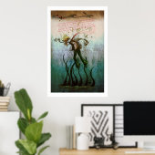 Afdruk 'Dood van de Shelley' Poster (Thuiskantoor)