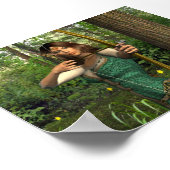 Afdruk 'Elven Archer' Poster (Hoek)