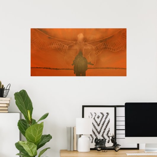 Afdruk "Guardian" Poster (Thuiskantoor)