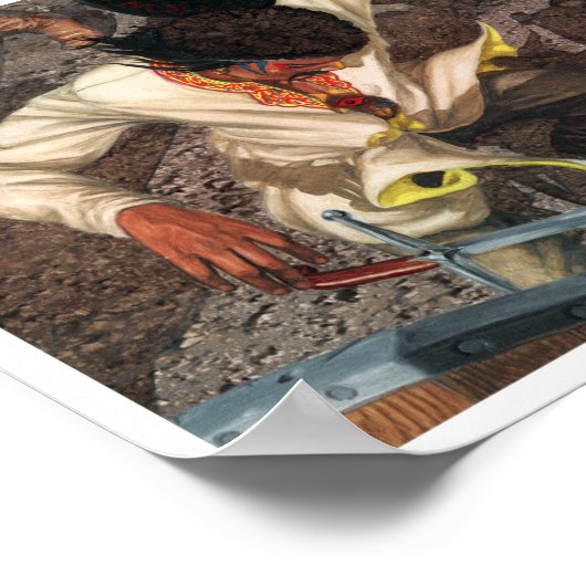 Afdruk overlevering poster (Hoek)