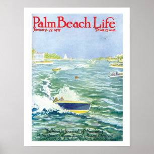 Afdruk Palm Beach Life #2 Poster
