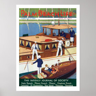 Afdruk Palm Beach Life #6 Poster