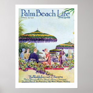 Afdruk Palm Beach Life #9 Poster