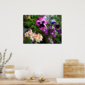  afdruk Pansy Poster (Keuken)