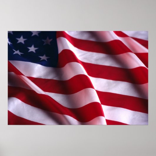 Afdruk Poster Verenigde Staten vlag (Voorkant)