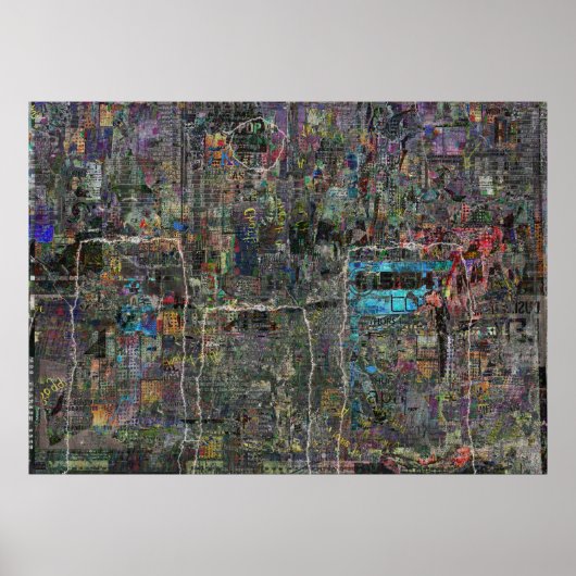 Afdruk "Stedelijke mythe" Poster (Voorkant)