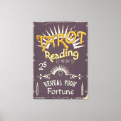  afdruk Tarot Reader Canvas Afdruk (Voorkant)