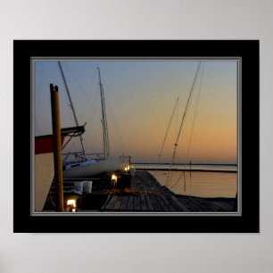 Afdruk van 11x14-grootte van Chandler's Landing in Poster